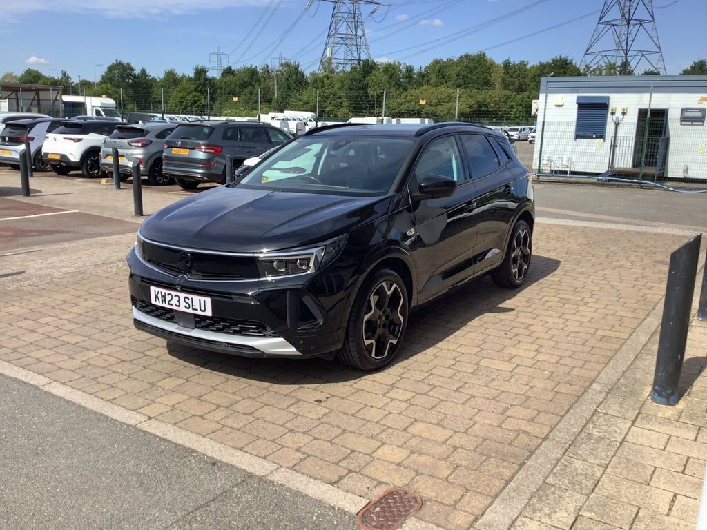 Vauxhall Grandland 1.2L Ultimate KW23SLU Black