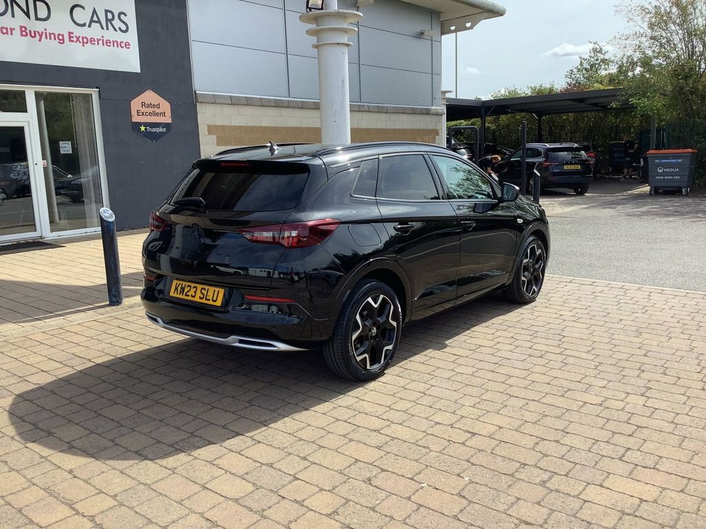 Vauxhall Grandland 1.2L Ultimate KW23SLU Black #4