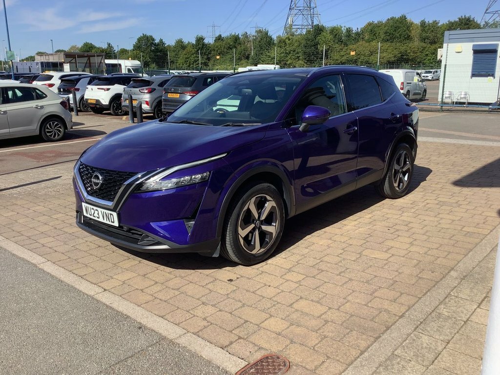 Nissan Qashqai 1.3L N-connecta WU23VND Blue #4