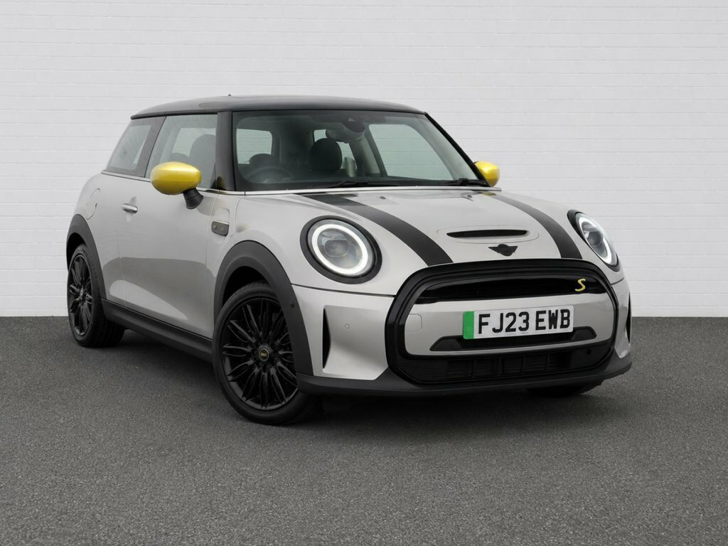 Mini Electric Hatchback Silver
