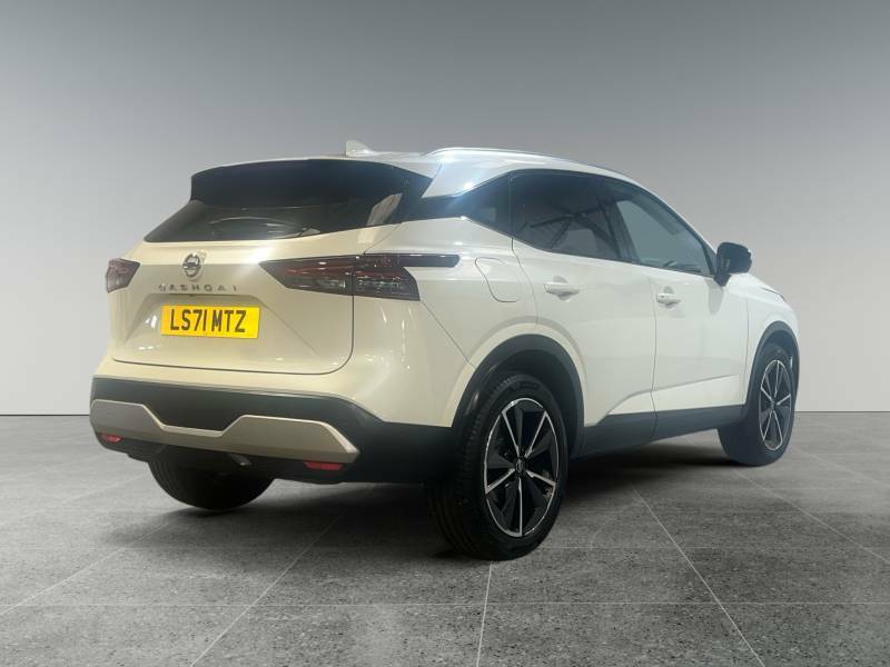Nissan Qashqai 1.3 Dig-t Mh 158 Tekna Xtronic - 2021 71 LS71MTZ White #3