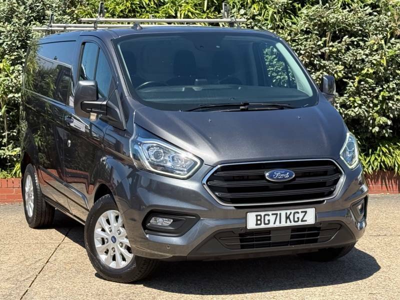 Ford Transit Custom 2.0 Ecoblue 170Ps L1 H1 Limited Van - 2021 71 BG71KGZ Grey