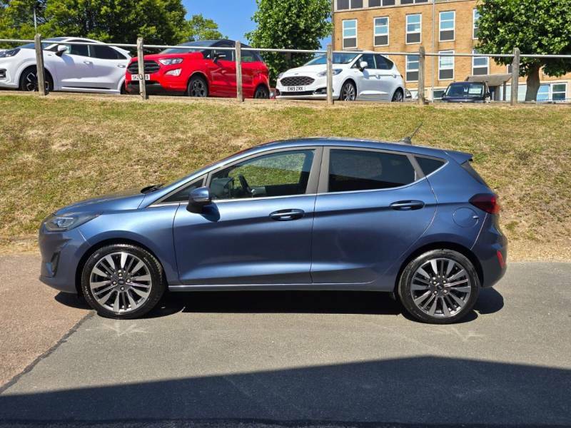 Ford Fiesta 1.0 Ecoboost Hbd Mhev 125 Titanium X - 20 SA23YLH Blue #4