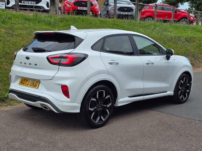 Ford Puma 1.0 Ecoboost Hybrid Mhev St-line X Dct - 2023 AO73UKG White #4