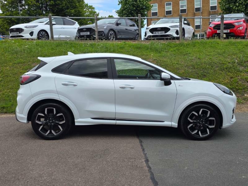 Ford Puma 1.0 Ecoboost Hybrid Mhev St-line X Dct - 2023 AO73UKG White #3
