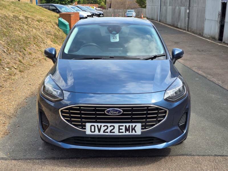 Ford Fiesta 1.0 Ecoboost Hbd Mhev 125 Titanium Vignal OV22EMK Blue #2