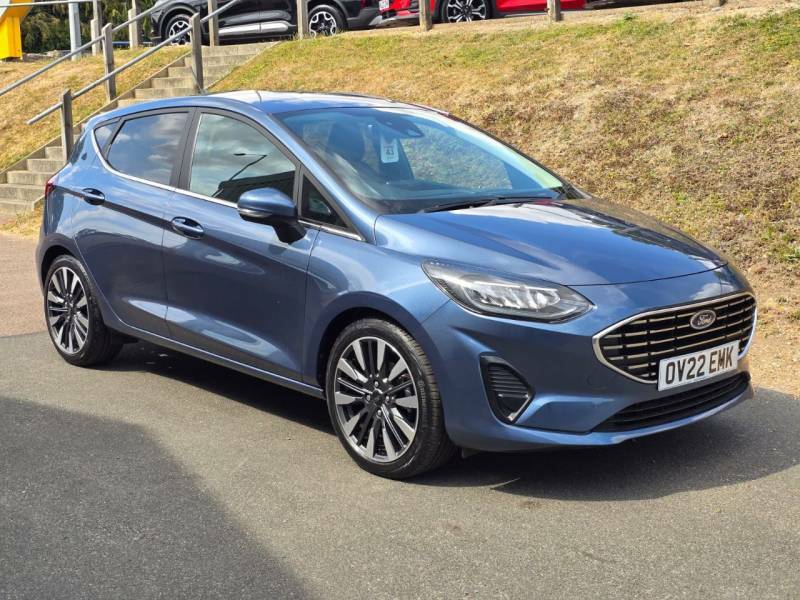Ford Fiesta 1.0 Ecoboost Hbd Mhev 125 Titanium Vignal OV22EMK Blue