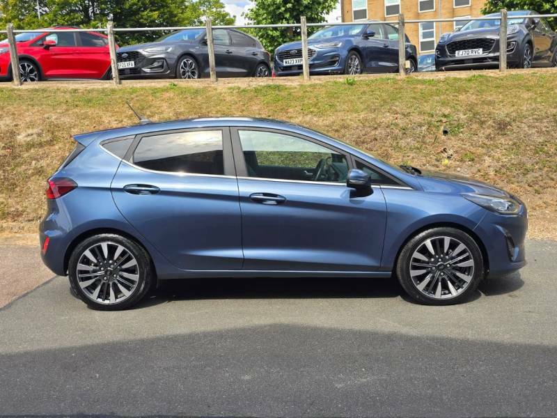 Ford Fiesta 1.0 Ecoboost Hbd Mhev 125 Titanium Vignal OV22EMK Blue #3