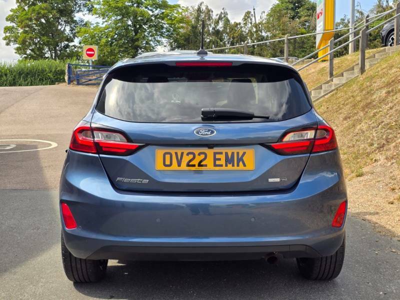 Ford Fiesta 1.0 Ecoboost Hbd Mhev 125 Titanium Vignal OV22EMK Blue #5