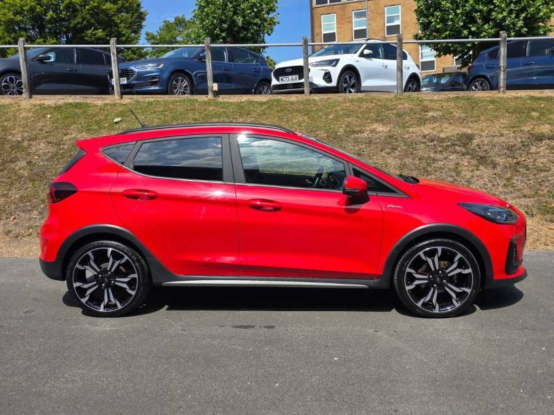 Ford Fiesta 1.0 Ecoboost Hybrid Mhev 125 Active X - 2023 ML23ZVH Red #3