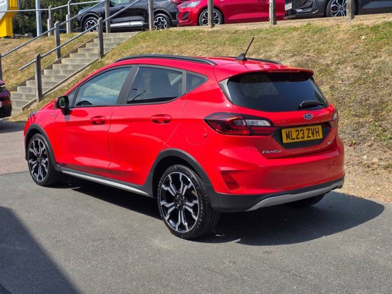 Ford Fiesta 1.0 Ecoboost Hybrid Mhev 125 Active X - 2023 ML23ZVH Red #6