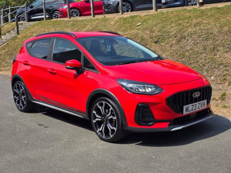 Ford Fiesta 1.0 Ecoboost Hybrid Mhev 125 Active X - 2023 Red