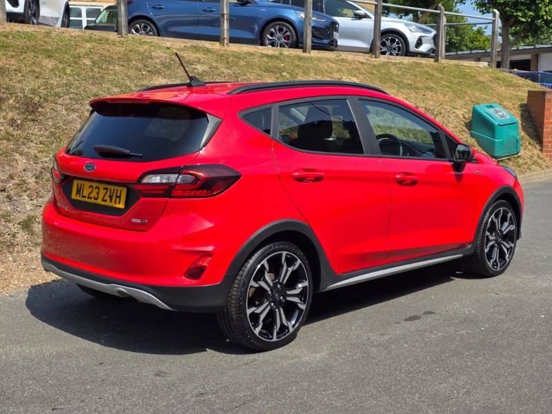 Ford Fiesta 1.0 Ecoboost Hybrid Mhev 125 Active X - 2023 ML23ZVH Red #4