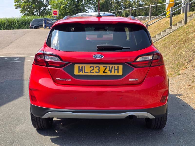 Ford Fiesta 1.0 Ecoboost Hybrid Mhev 125 Active X - 2023 ML23ZVH Red #5