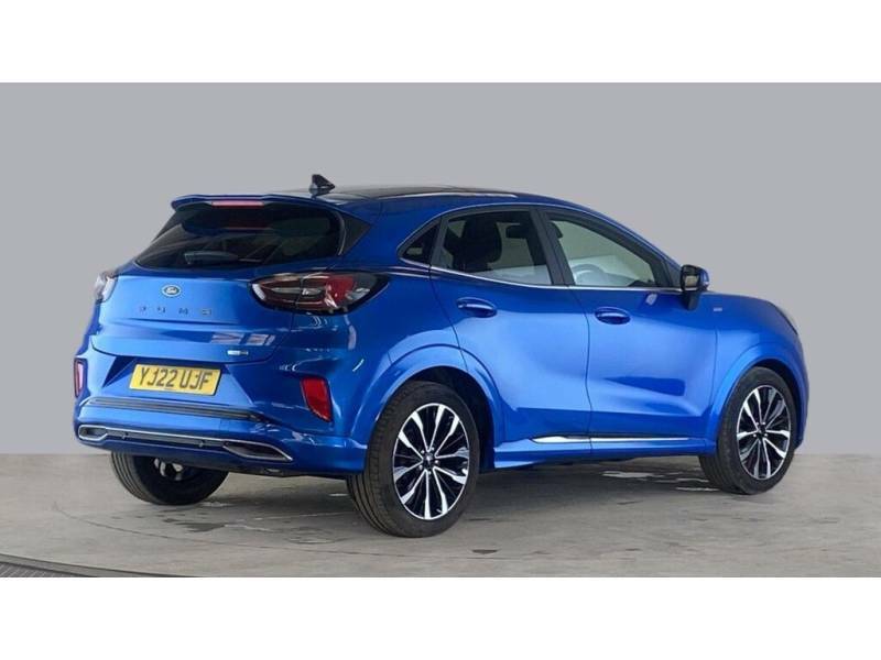 Ford Puma 1.0 Ecoboost Hybrid Mhev St-line Vignale Blue #4