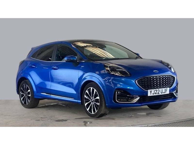 Ford Puma 1.0 Ecoboost Hybrid Mhev St-line Vignale Blue