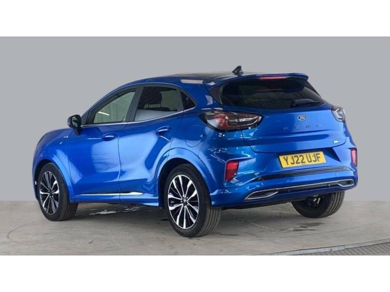 Ford Puma 1.0 Ecoboost Hybrid Mhev St-line Vignale Blue #6