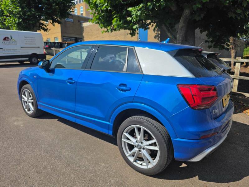 Audi Q2 1.4 Tfsi S Line Blue #3