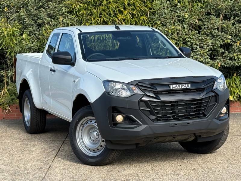 Isuzu D-Max 2.2 Utility Extended Cab 26My White