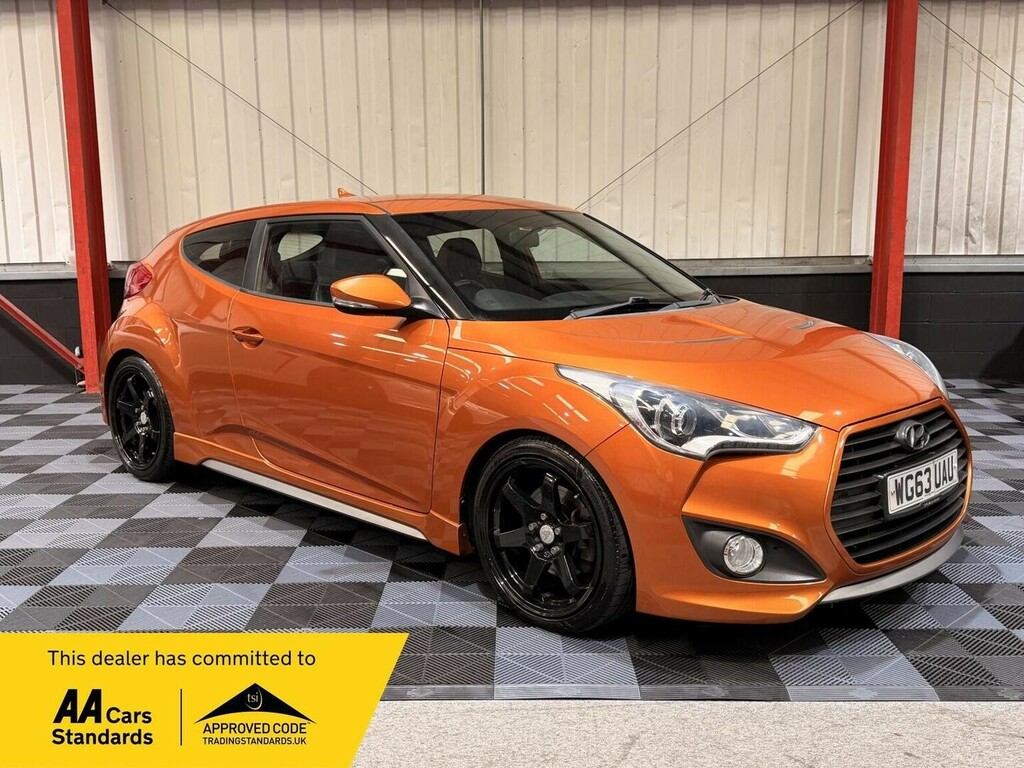 Hyundai Veloster 1.6 T-gdi Turbo Se Euro 5 201363 Orange