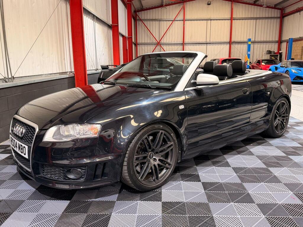 Audi RS4 Cabriolet 4.2 Quattro Black #6