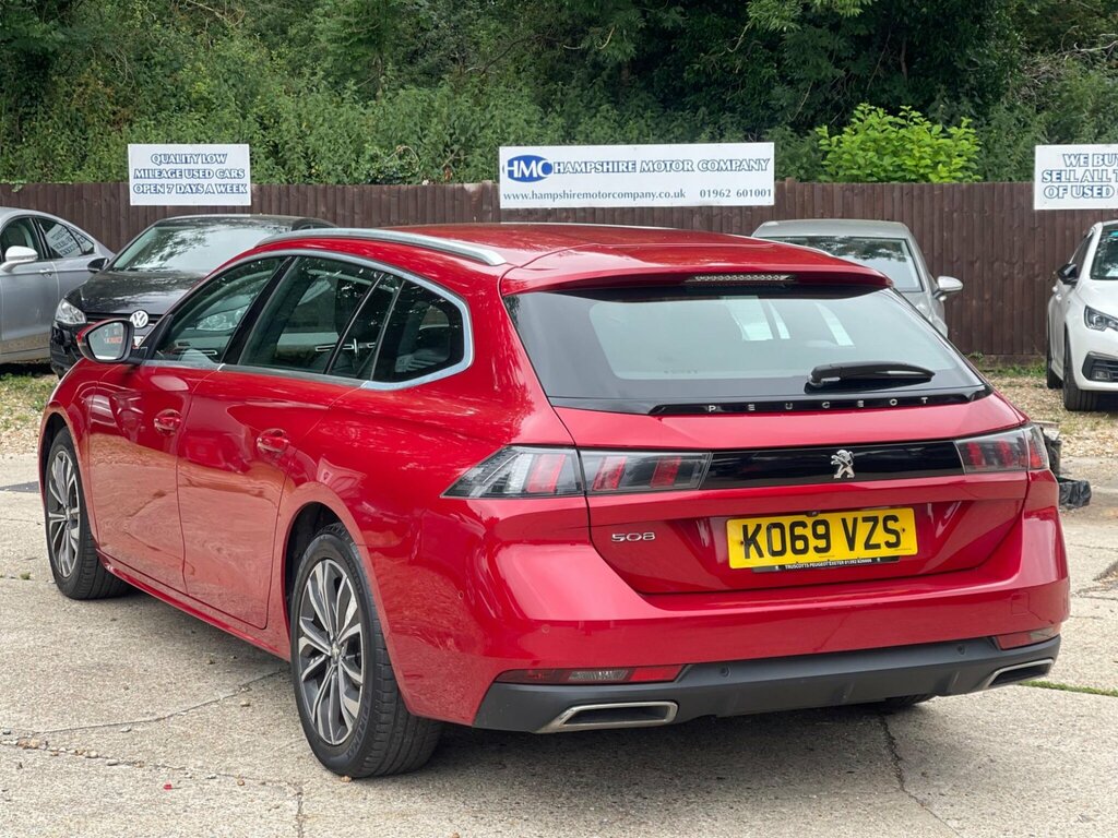 Peugeot 508 SW 1.5 Bluehdi Allure Eat Euro 6 Ss Red #4