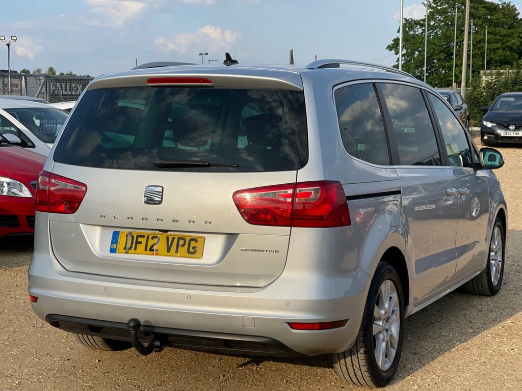 Seat Alhambra 2.0 Tdi Cr Se Lux Euro 5 Ss Silver #6