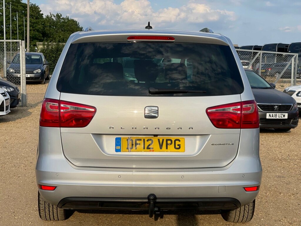 Seat Alhambra 2.0 Tdi Cr Se Lux Euro 5 Ss Silver #5