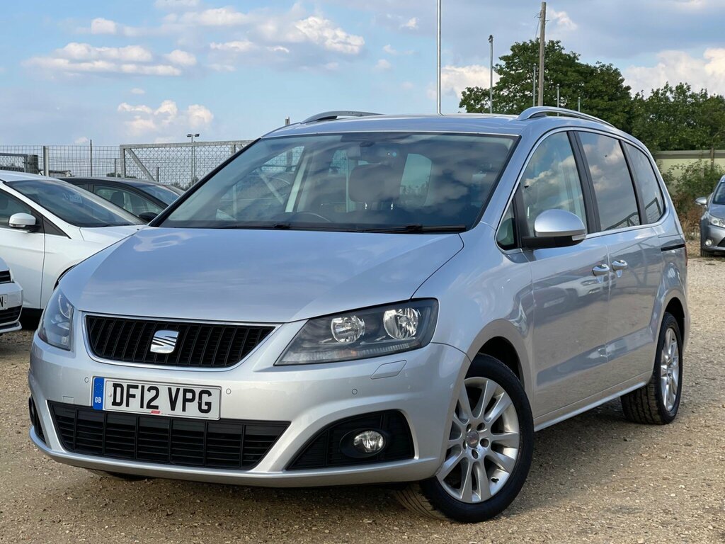 Seat Alhambra 2.0 Tdi Cr Se Lux Euro 5 Ss Silver #3