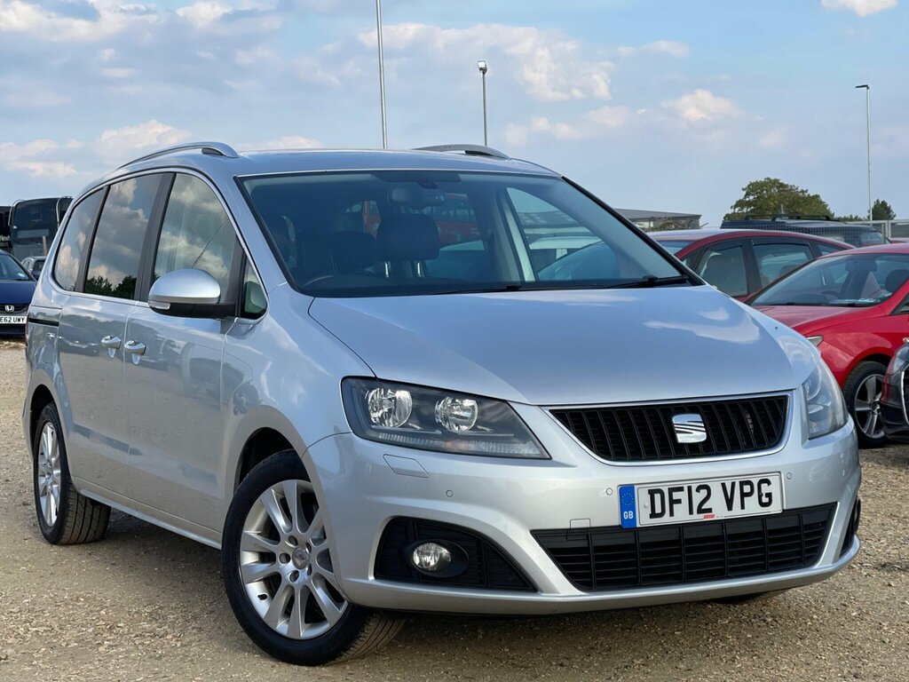 Seat Alhambra 2.0 Tdi Cr Se Lux Euro 5 Ss Silver