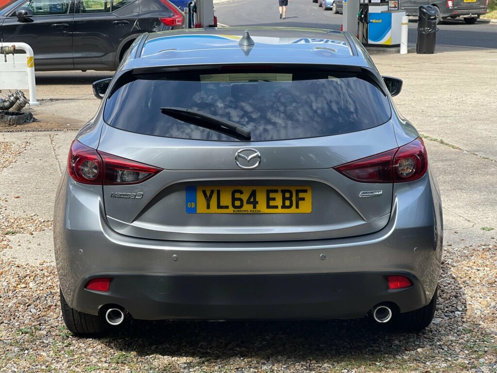 Mazda 3 2.0 Skyactiv-g Se-l Nav Euro 5 Ss YL64EBF Silver #4