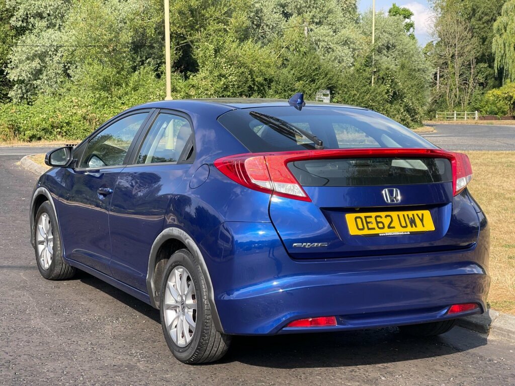 Honda Civic 1.8 I-vtec Ex Euro 5 Ss OE62UWY Blue #2