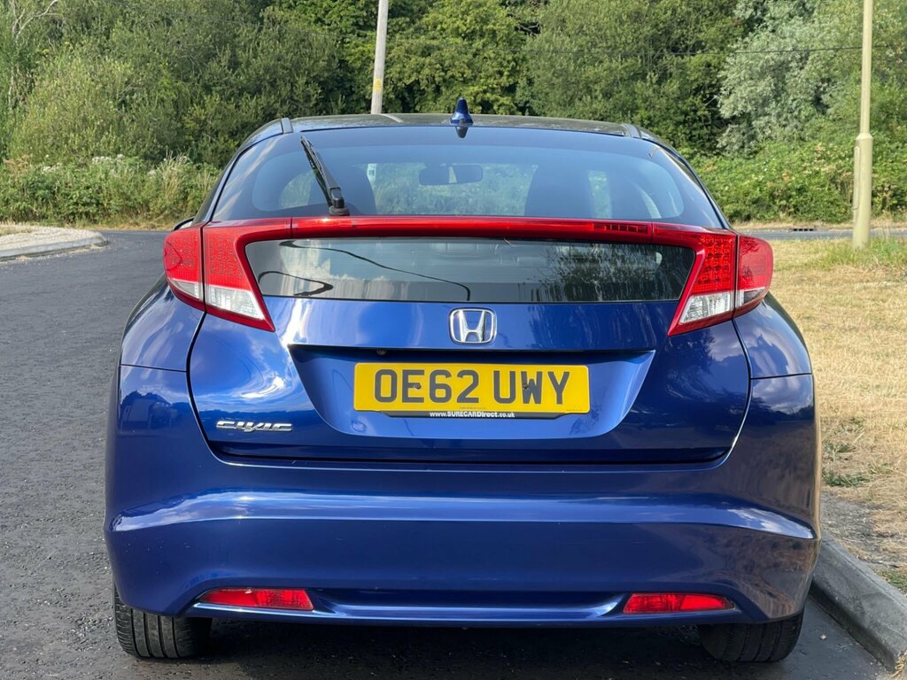 Honda Civic 1.8 I-vtec Ex Euro 5 Ss OE62UWY Blue #4