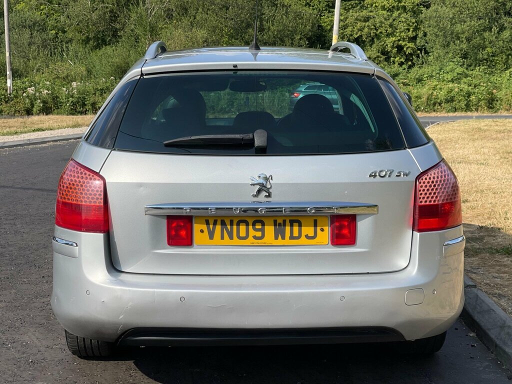 Peugeot 407 SW 2.0 Hdi Sport Silver #6