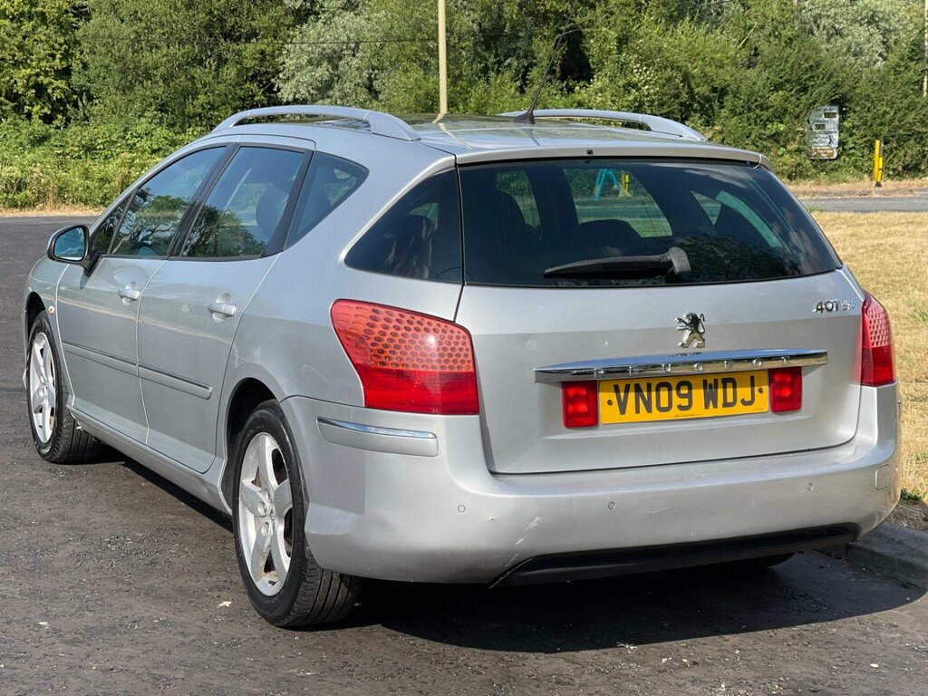 Peugeot 407 SW 2.0 Hdi Sport Silver #4
