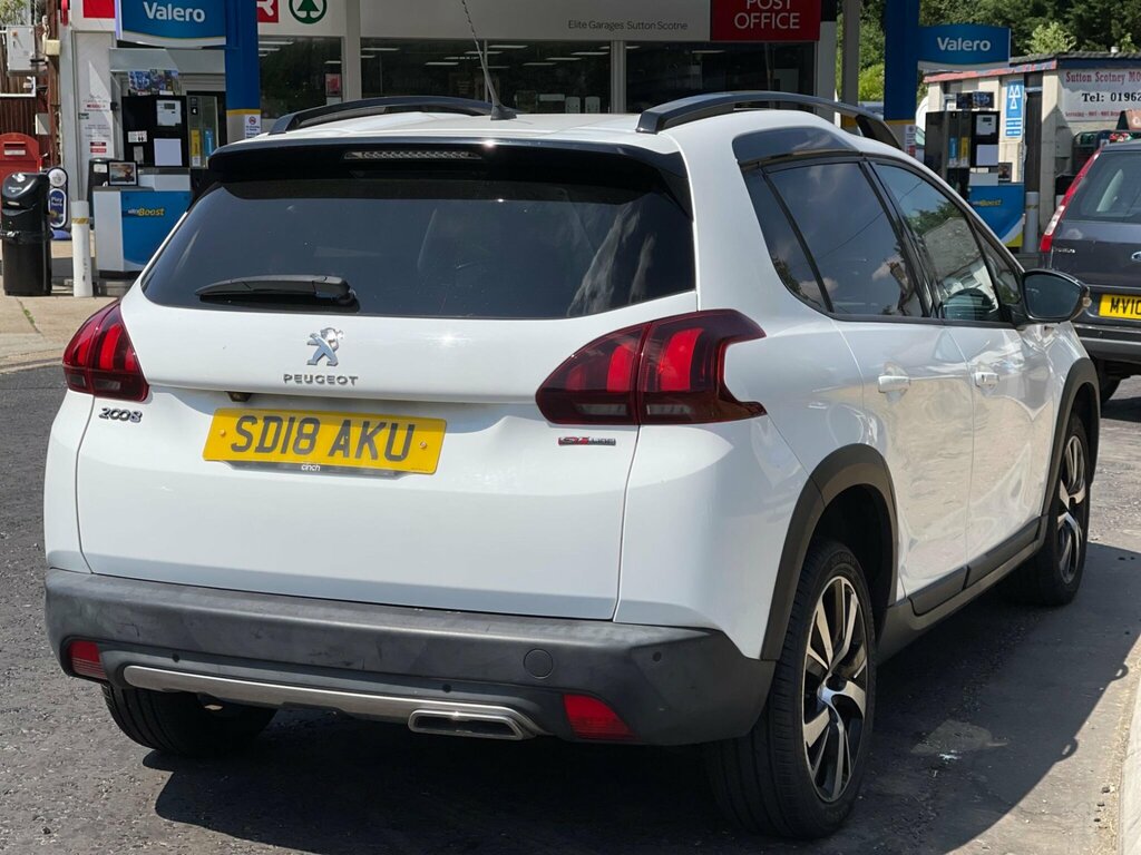 Peugeot 2008 1.6 Bluehdi Gt Line Euro 6 White #6