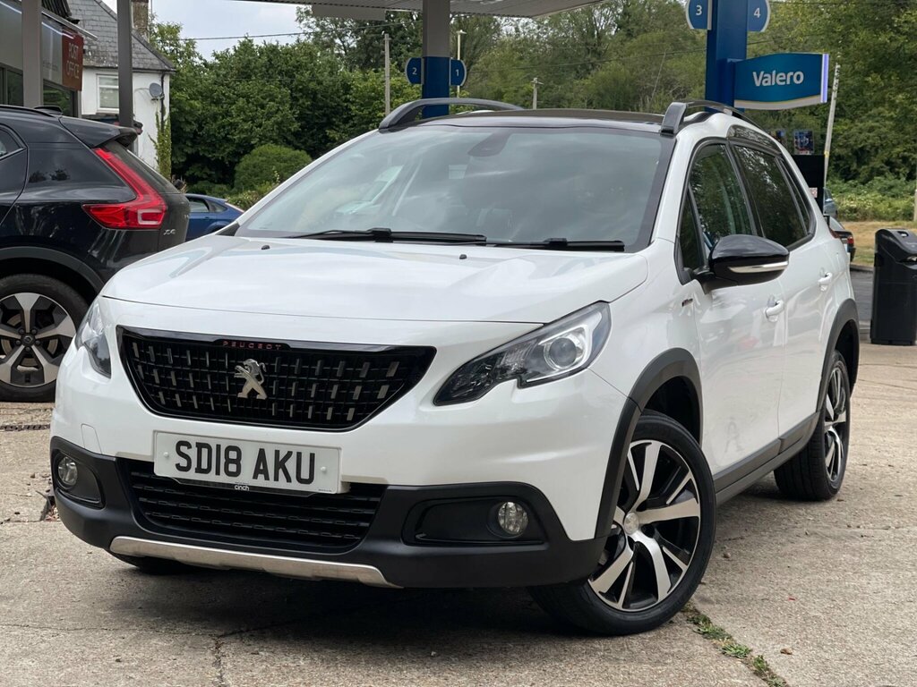 Peugeot 2008 1.6 Bluehdi Gt Line Euro 6 White #3