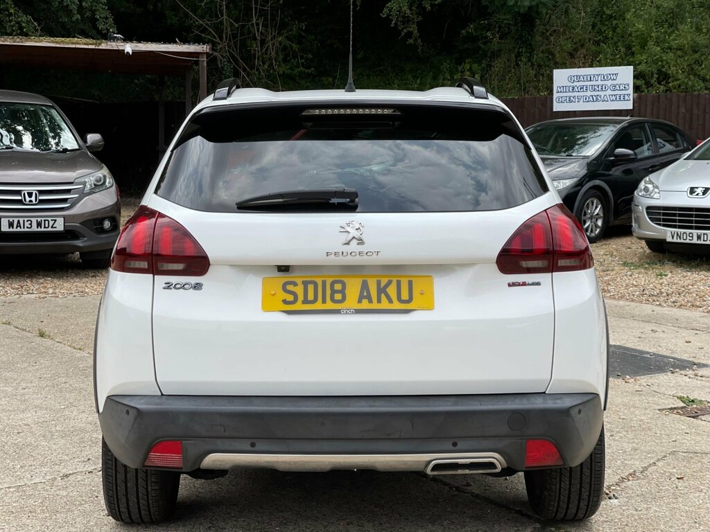 Peugeot 2008 1.6 Bluehdi Gt Line Euro 6 White #6