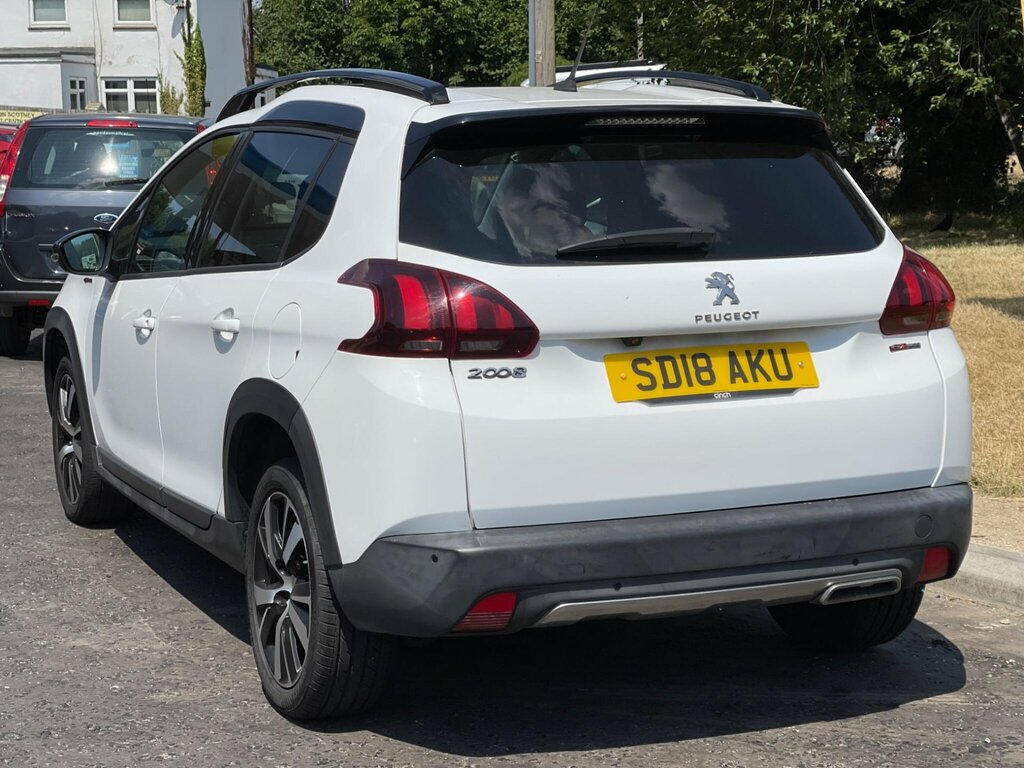 Peugeot 2008 1.6 Bluehdi Gt Line Euro 6 White #2
