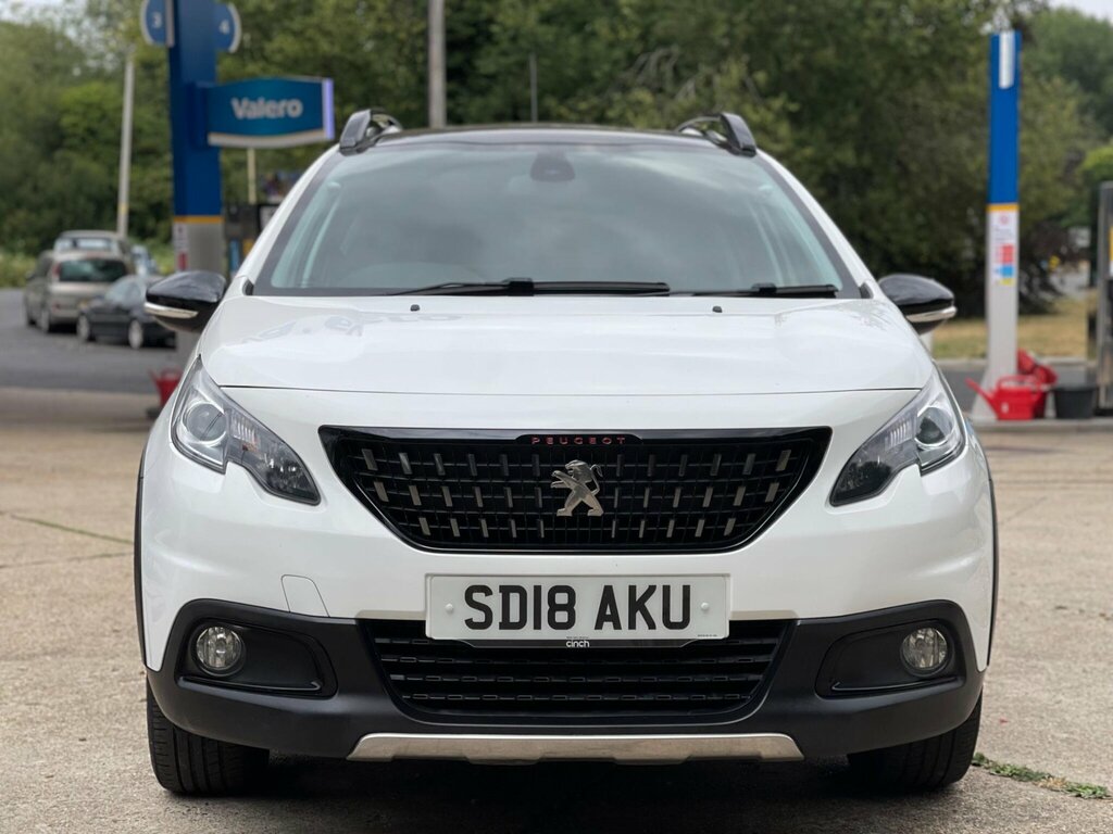Peugeot 2008 1.6 Bluehdi Gt Line Euro 6 White #2