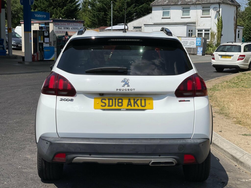 Peugeot 2008 1.6 Bluehdi Gt Line Euro 6 White #4