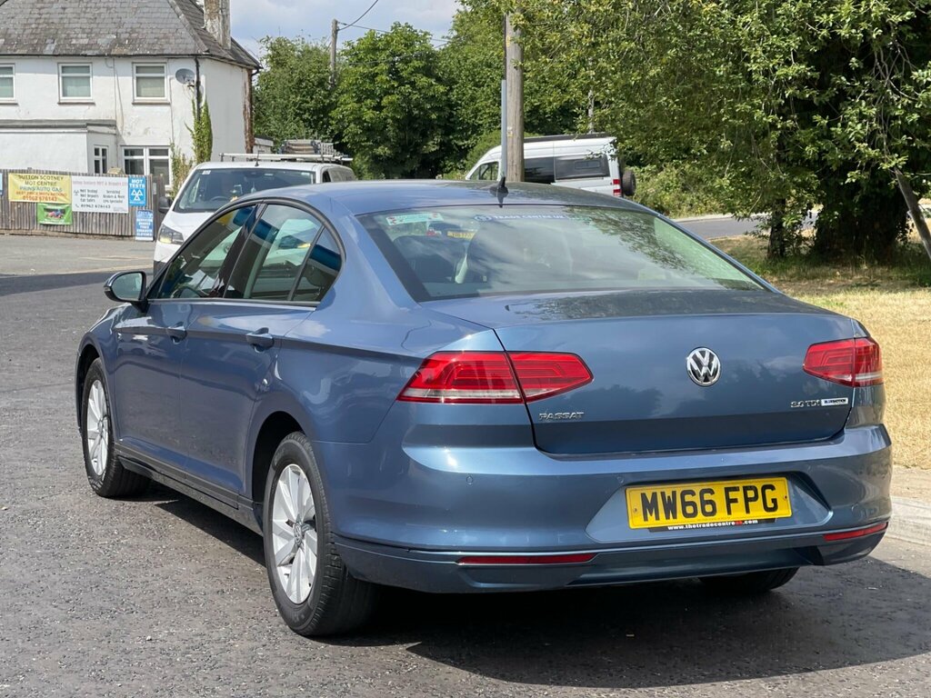 Volkswagen Passat 2.0 Tdi Bluemotion Tech S Euro 6 Ss MW66FPG Blue #4