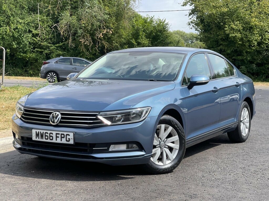 Volkswagen Passat 2.0 Tdi Bluemotion Tech S Euro 6 Ss MW66FPG Blue #3