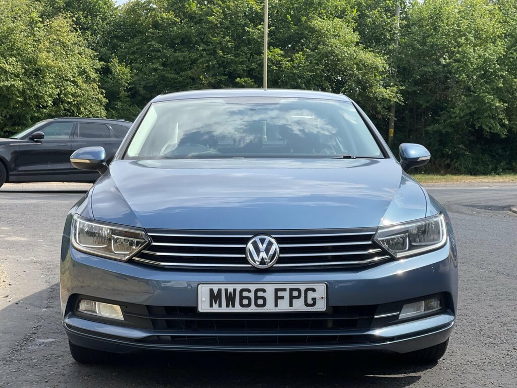 Volkswagen Passat 2.0 Tdi Bluemotion Tech S Euro 6 Ss MW66FPG Blue #2