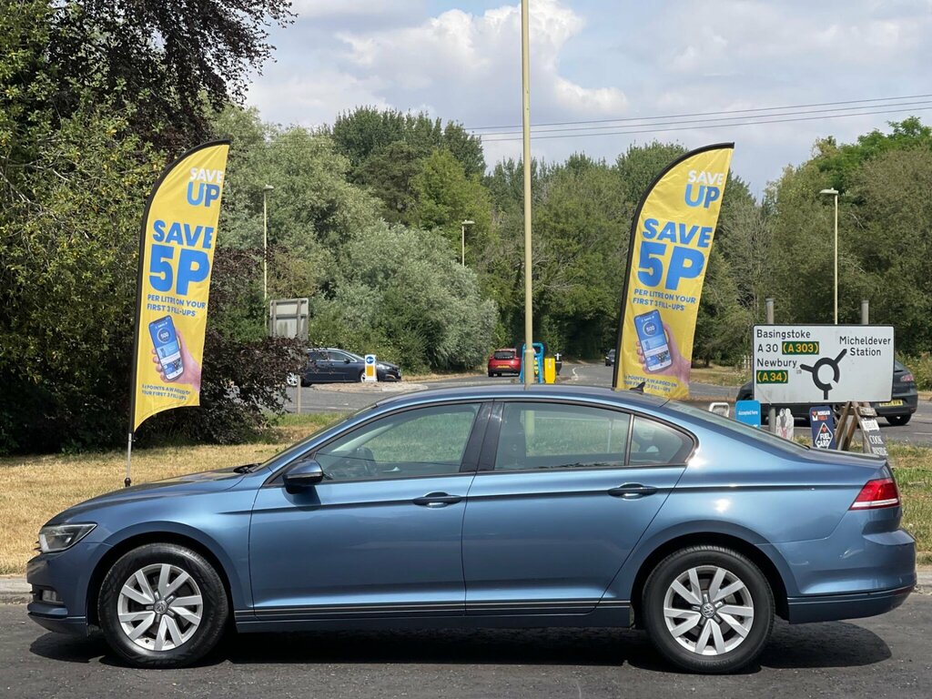 Volkswagen Passat 2.0 Tdi Bluemotion Tech S Euro 6 Ss MW66FPG Blue #5