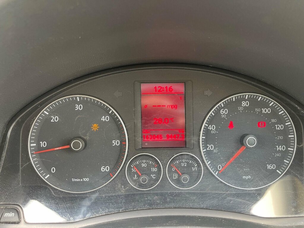 Volkswagen Golf 1.9 Tdi Match Blue #23
