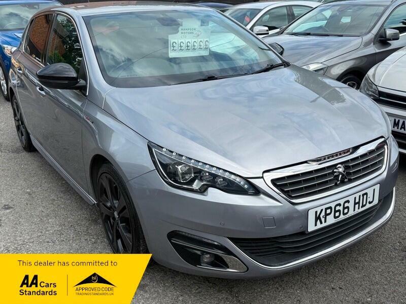 Peugeot 308 2.0 Bluehdi Gt Line Eat Euro 6 Ss Grey