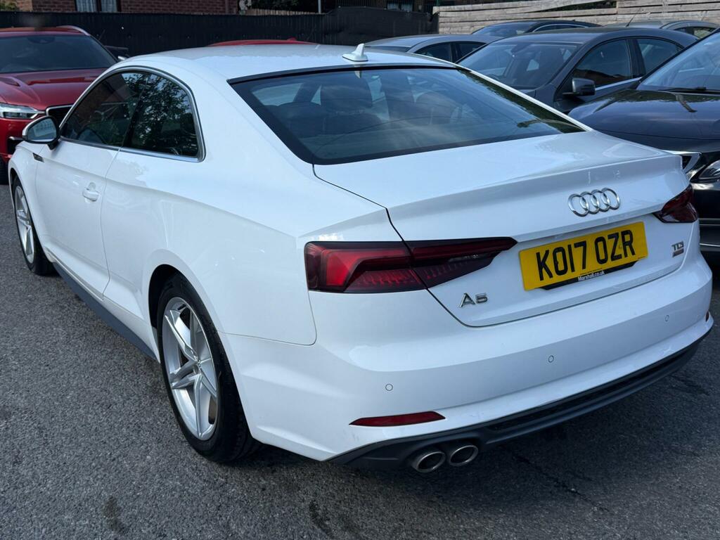 Audi A5 S Line White #4