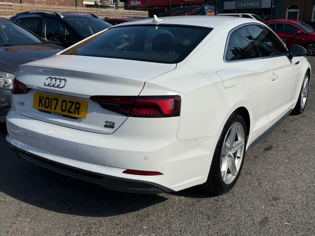 Audi A5 S Line White #3