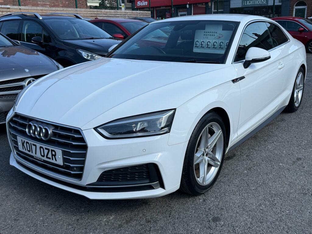 Audi A5 S Line White #2